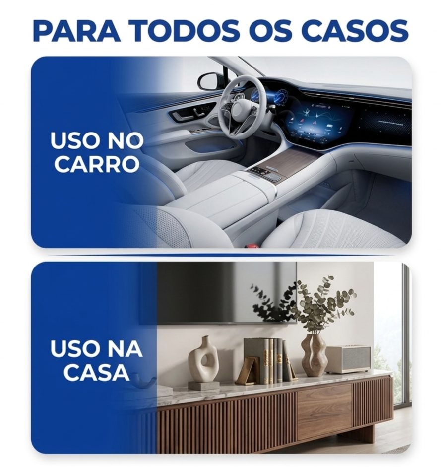 para os cantos da casa